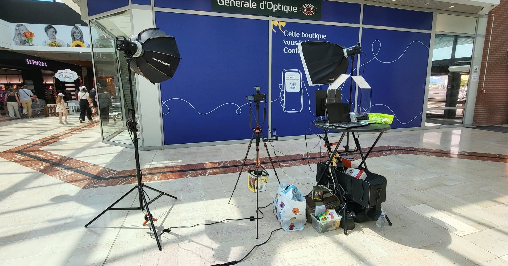 Stand photo et impression instantanée